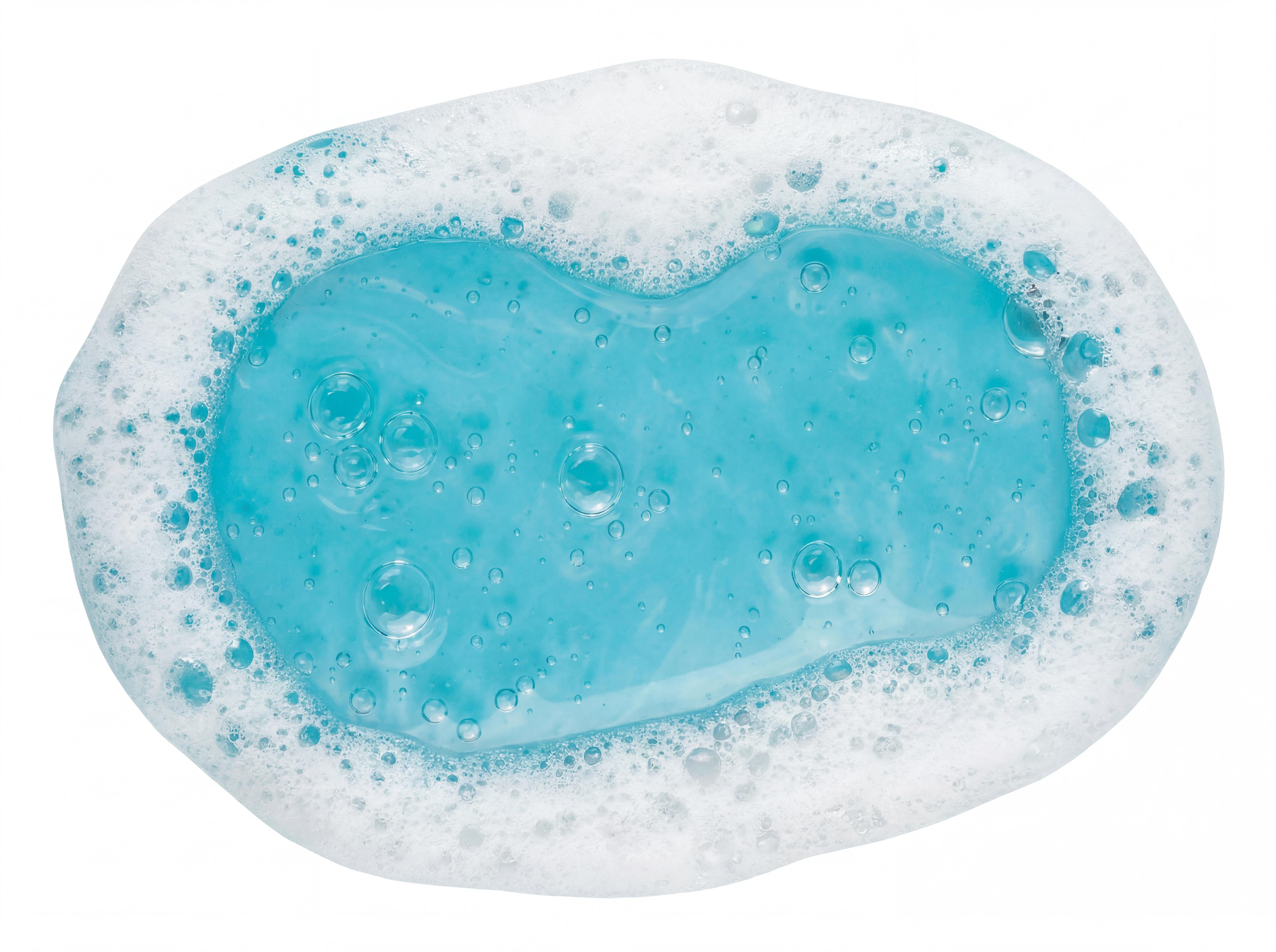 BioView com formação de espuma na presença de biofilme